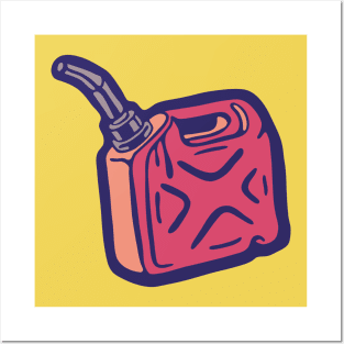 Gasoline Can Posters and Art